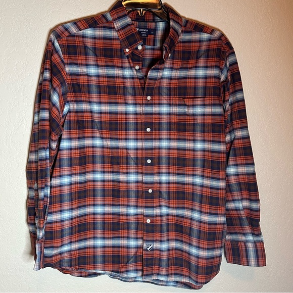 Daniel Cremieux Other - Daniel Cremieux Blue and Orange Casual Button Down Shirt